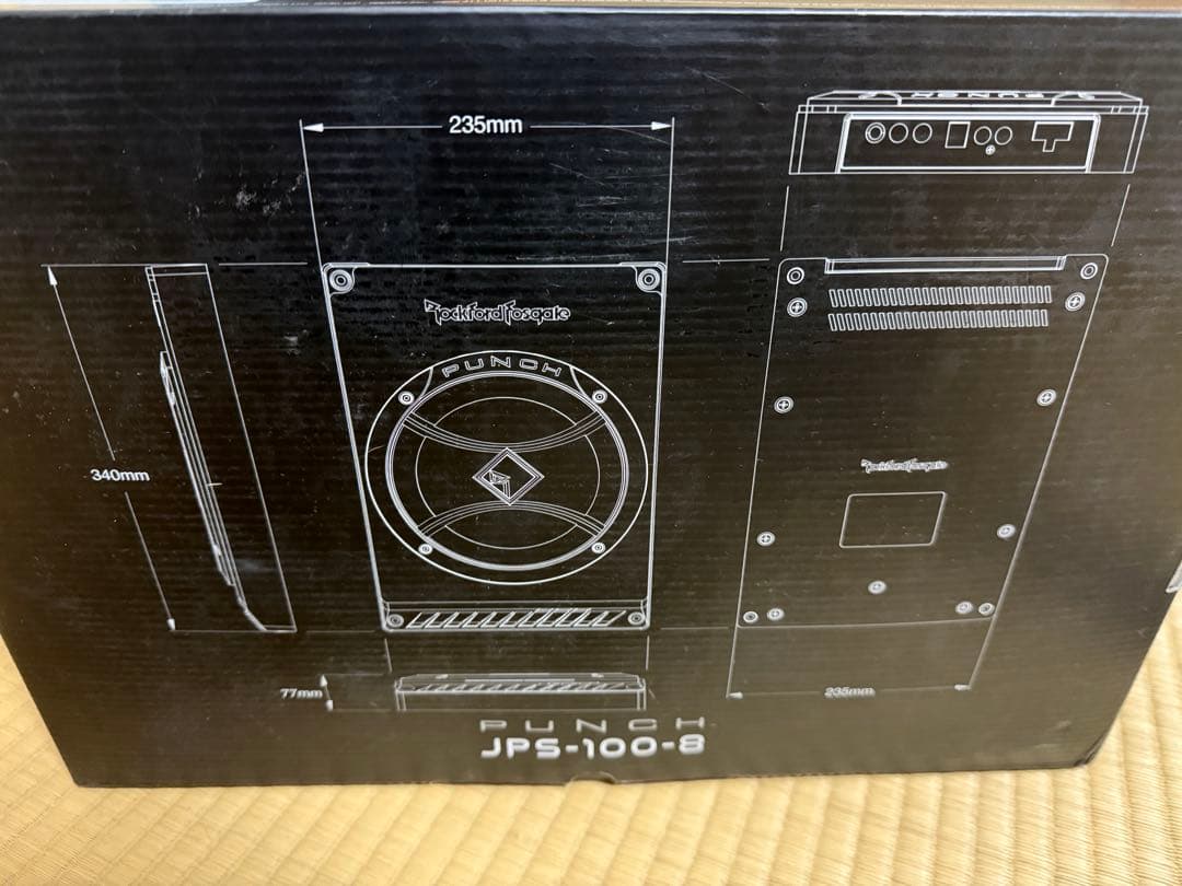 Rockford Fosgate Punch サブウーファー