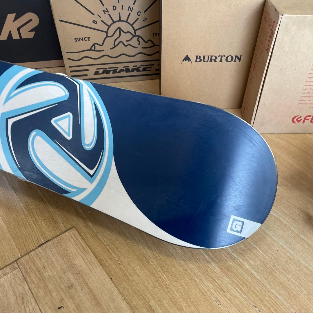 BURTON×SALOMON　バートン　スノーボードセット　Cバインディング付