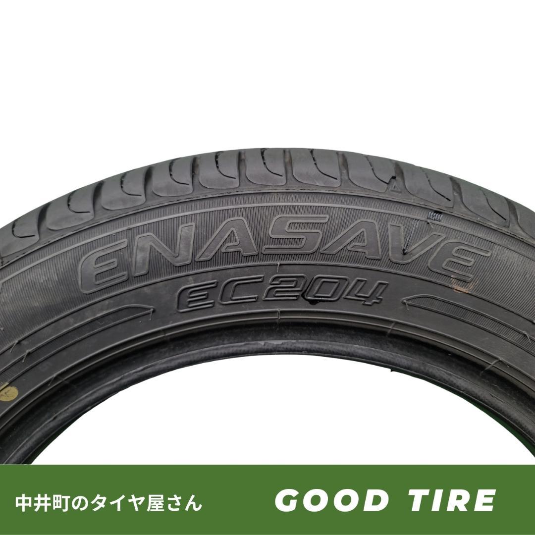 （7337）155/65R14 ダンロップ ENASAVE EC204 8分山