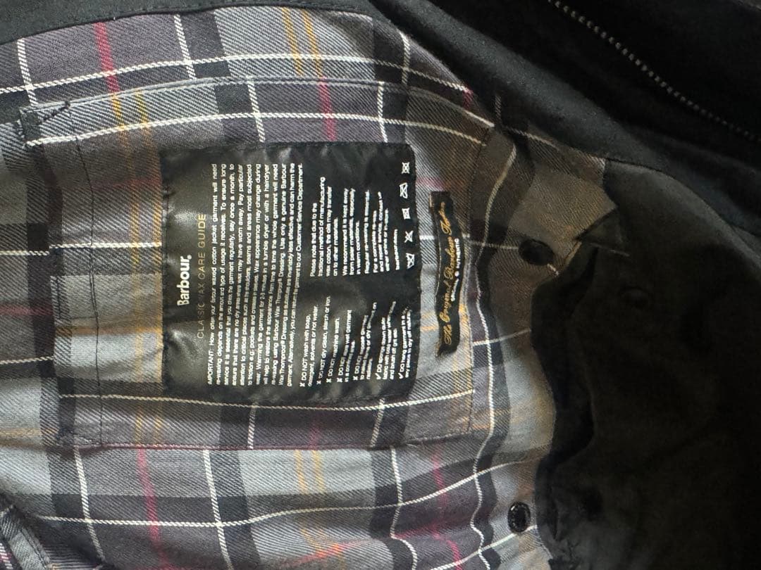 Barbour × YLÈVE ステンカラーコート ネイビー