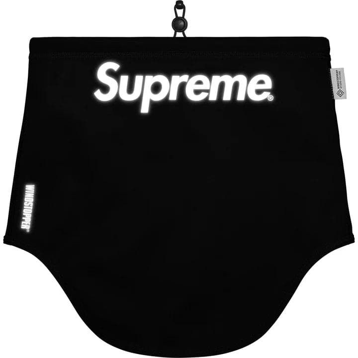 Supreme ネックゲイター シュプリーム WINDSTOPPER ブラック