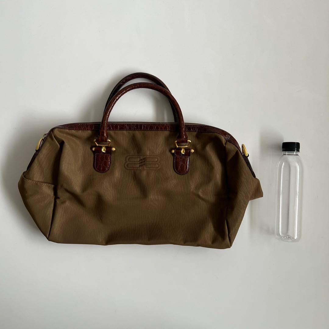バッグ BALENCIAGA BB CROCO MINI BOSTON BAG