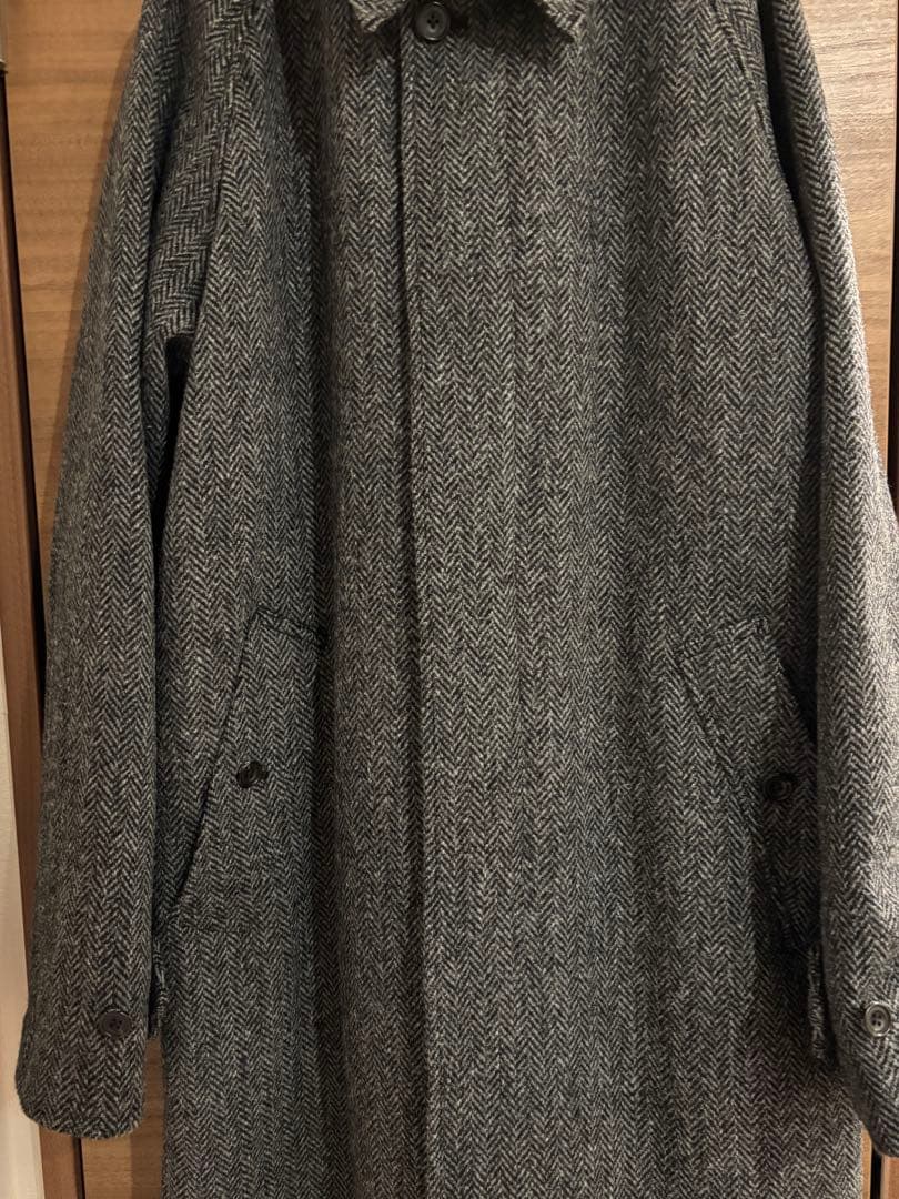 ジャケット・アウター BEAMS PLUS Bal Collar Coat Harris Tweed