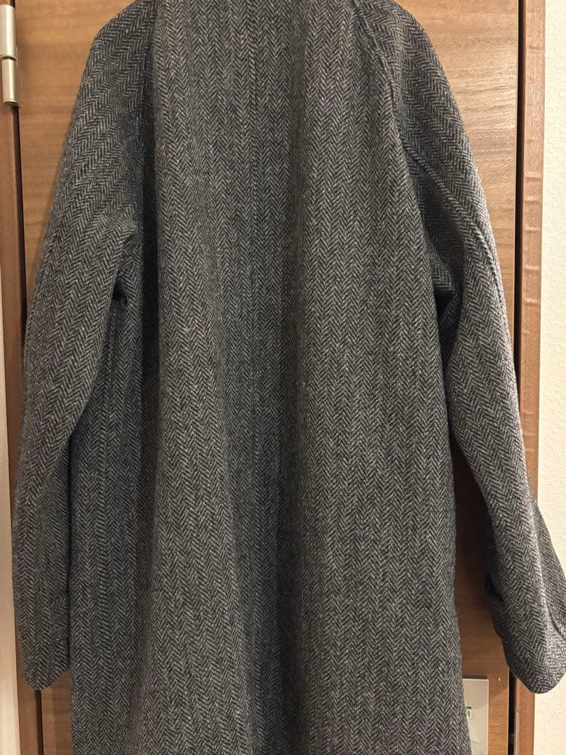 ジャケット・アウター BEAMS PLUS Bal Collar Coat Harris Tweed
