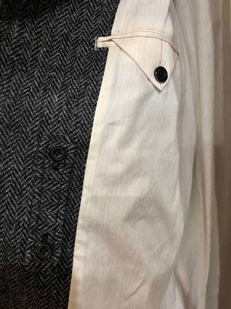 ジャケット・アウター BEAMS PLUS Bal Collar Coat Harris Tweed