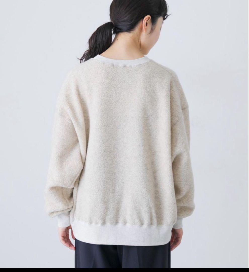 かぐれ ウール ボア プルオーバー