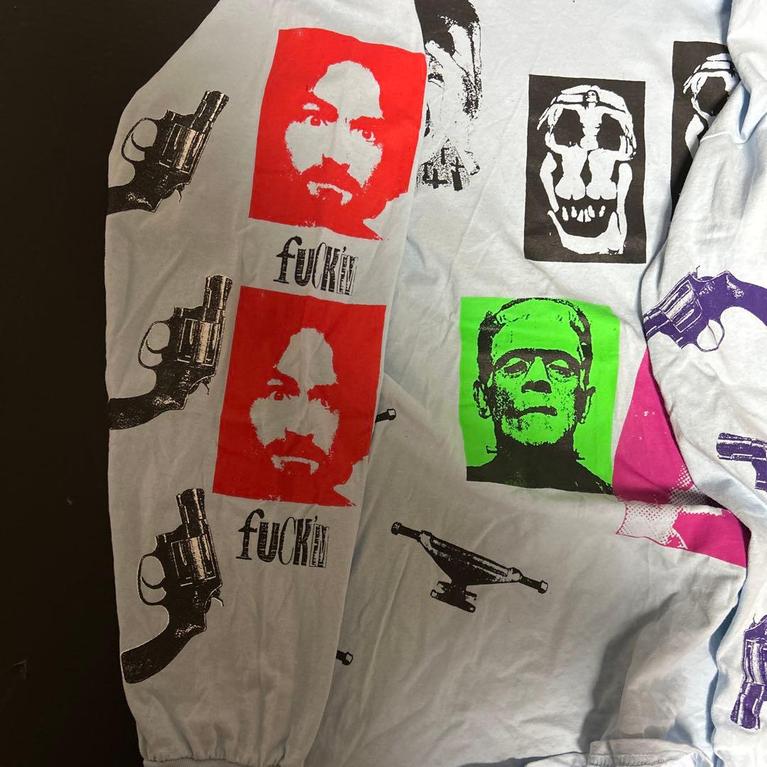 PSYCHO-PASSロングTシャツ シルクスクリーン