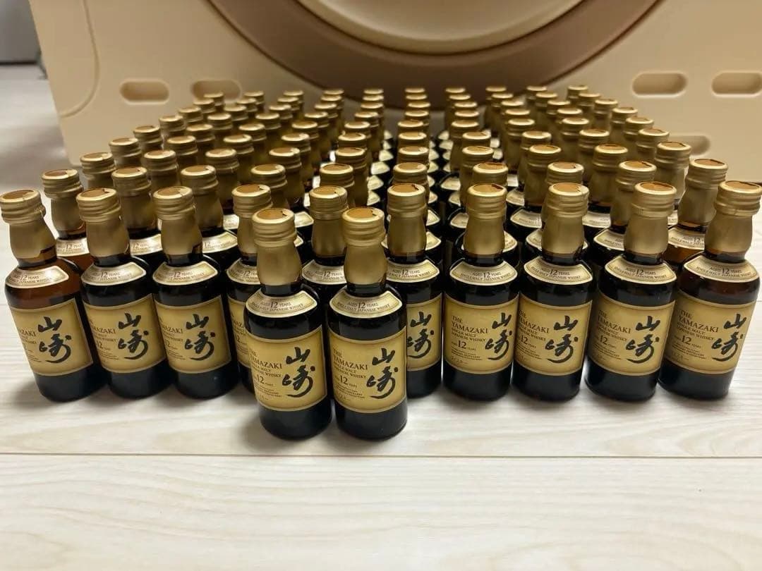 【新品未開封】サントリー 山崎12年 70本セット ミニボトル50ml