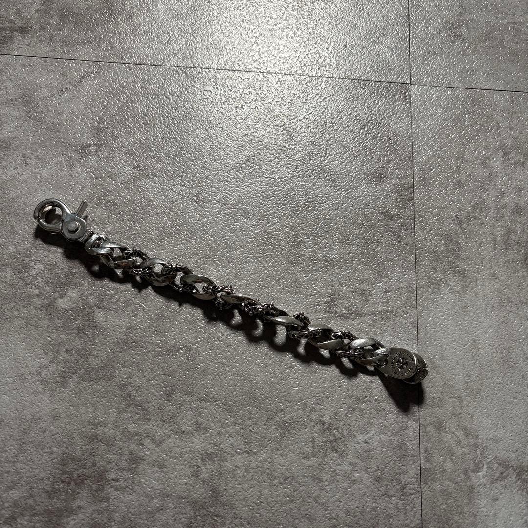 キ*キ様 unknown cross motif silver bracelet