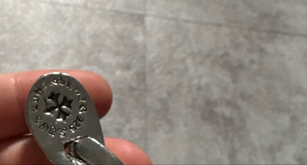 キ*キ様 unknown cross motif silver bracelet