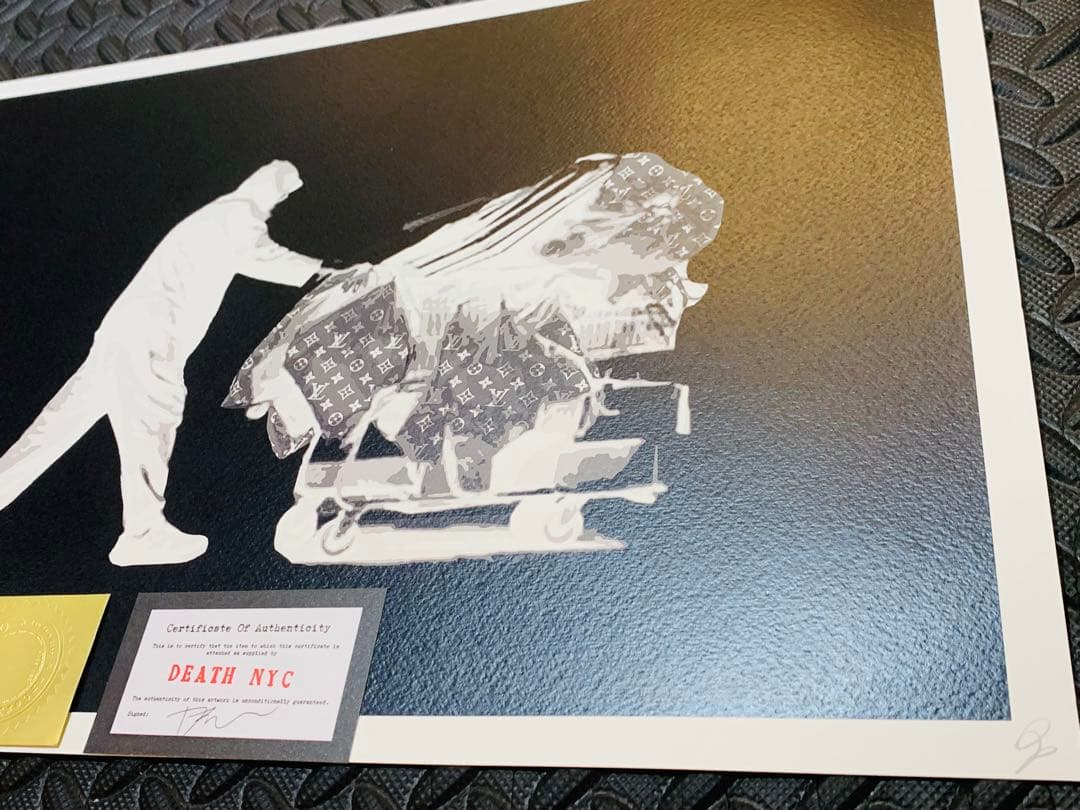 売約済！世界限定正規品DEATH NYC ポップアート ルイヴィトン