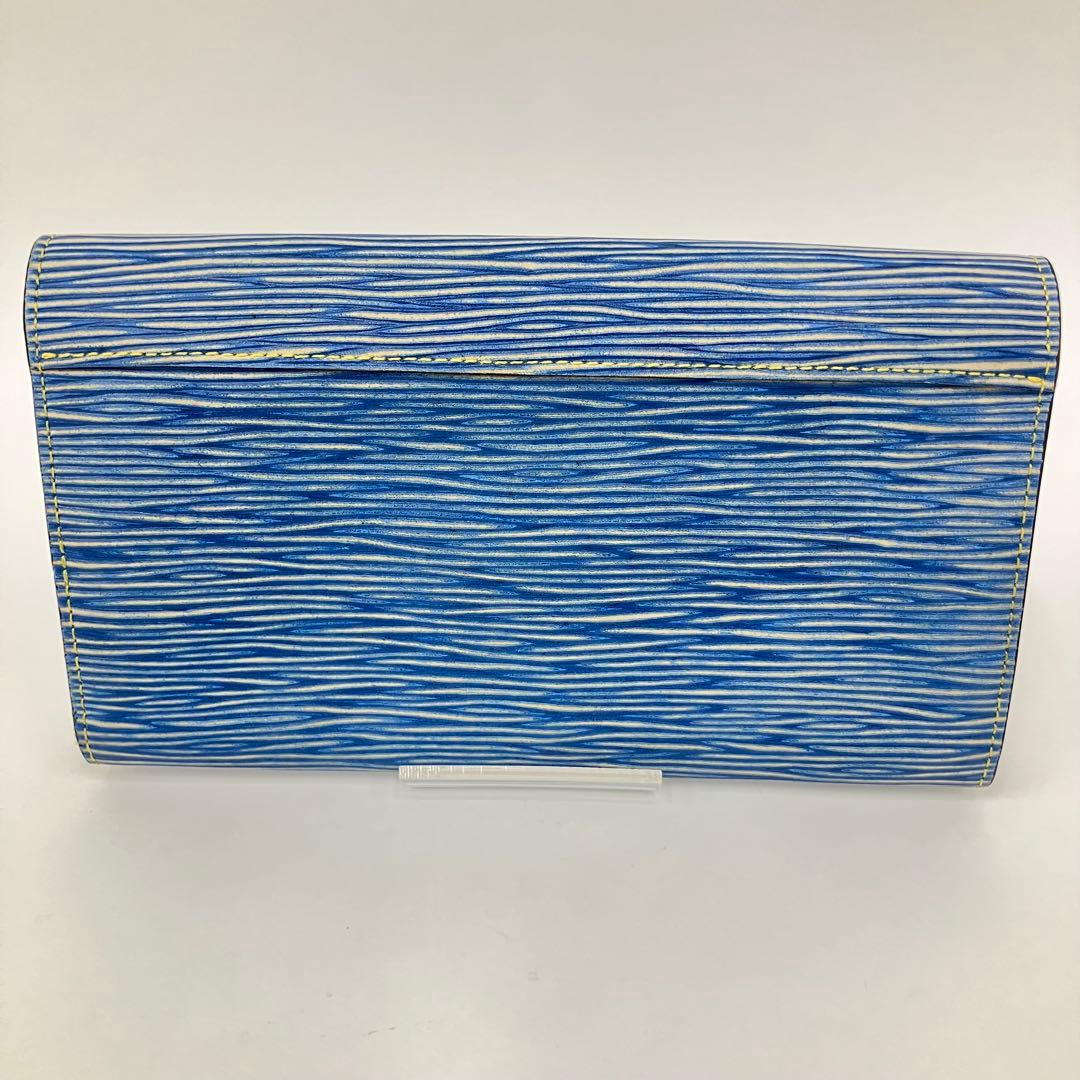 【極美品】Louis Vuitton エピデニム ポルトフォイユツイスト 長財布