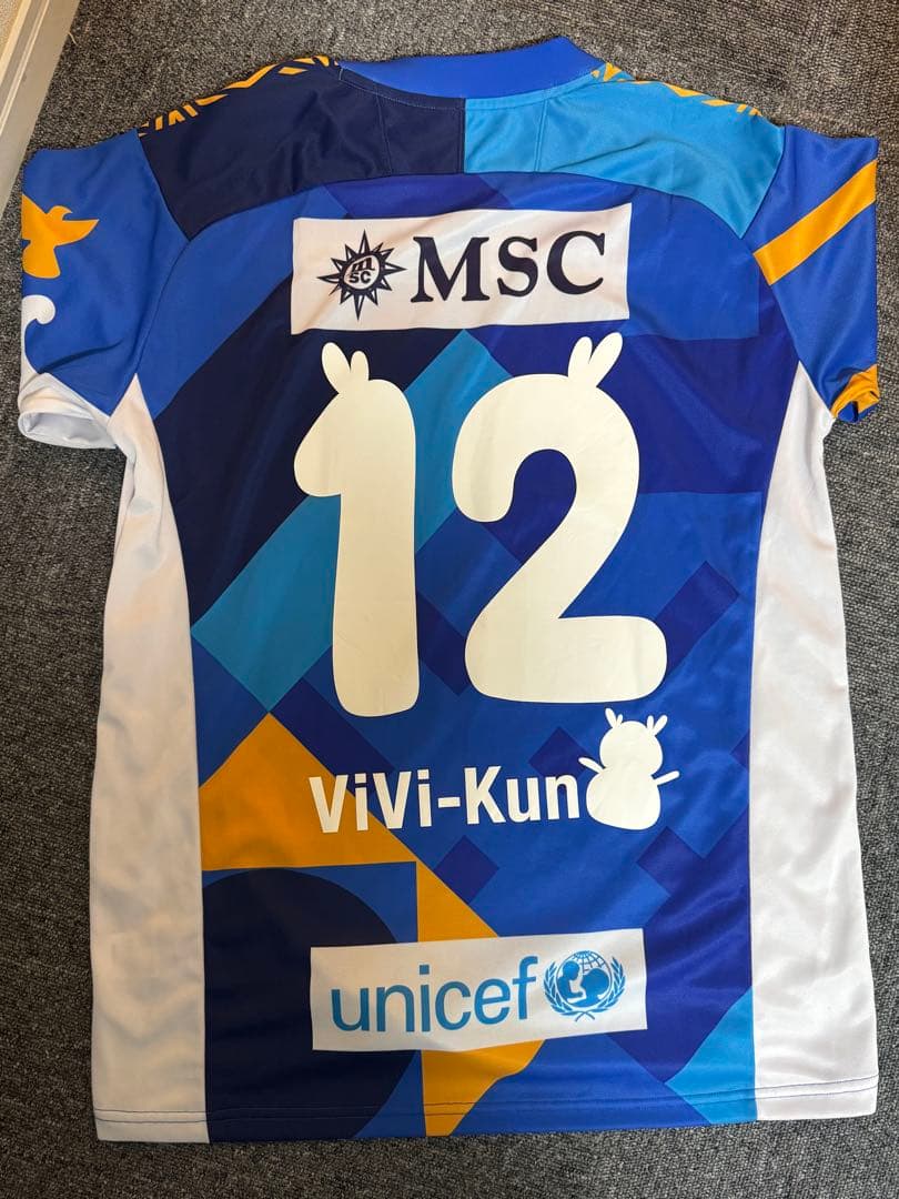 1*8様 vファーレン長崎2020年ホームユニフォーム　背番号12番ヴィヴィくん