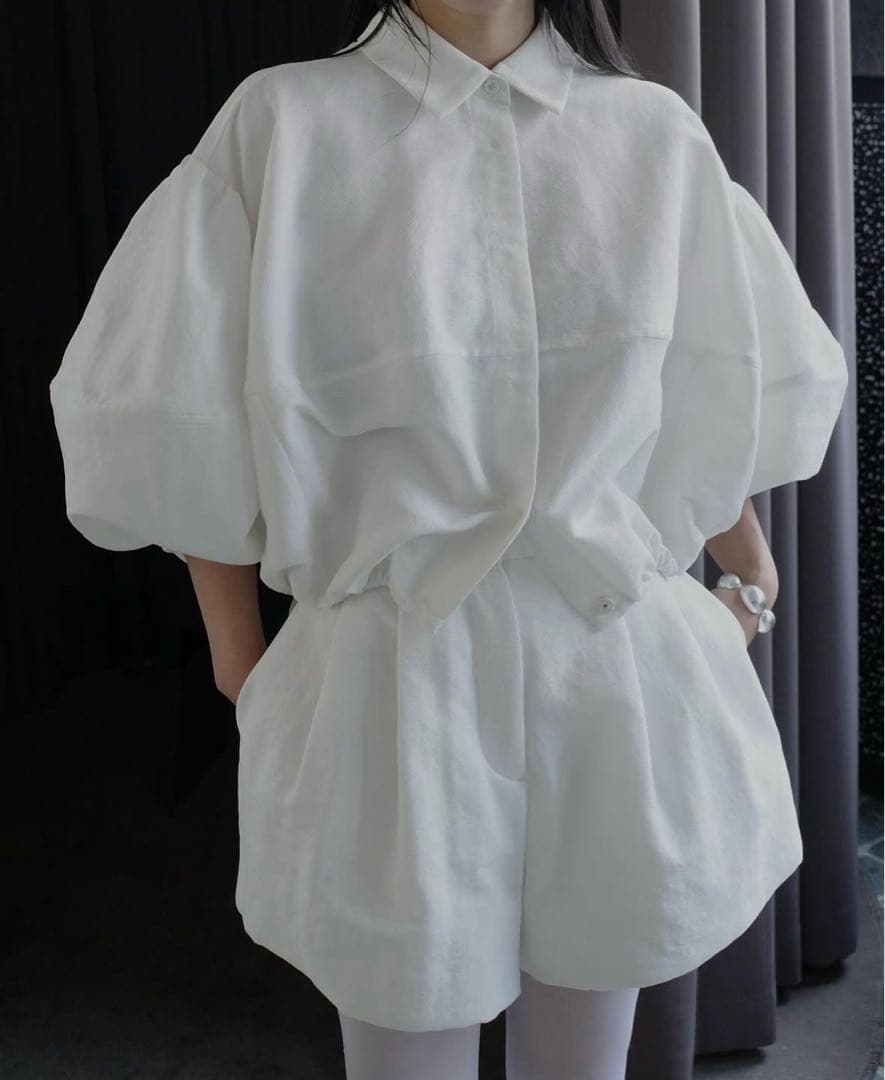 トップス CLANE DAD SHORT BALLOON TOPS