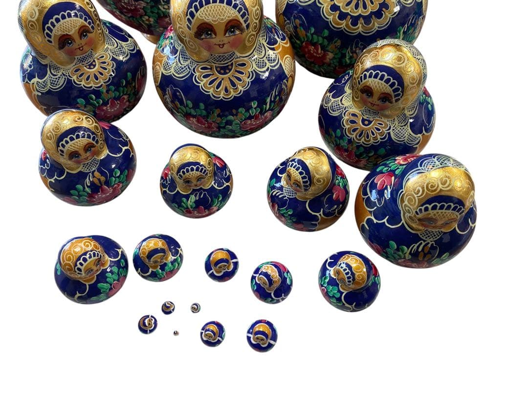 ヴィンテージ アーティスト　マトリョーシカ　20.体　現状