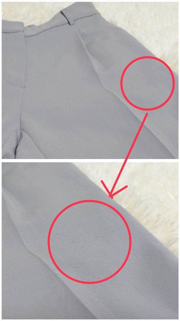 ■122 洗える プラステ 2024年モデル パンツスーツ ライトグレー S