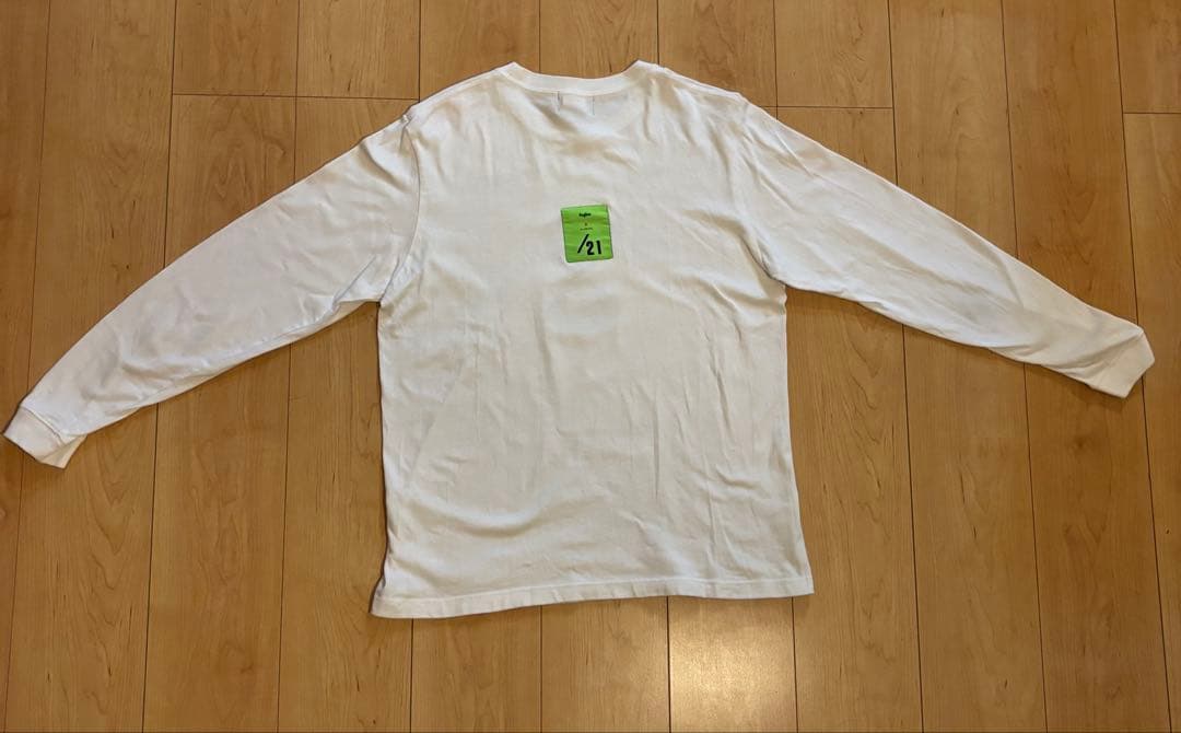 トップス 8 long sleeve t-shits white
