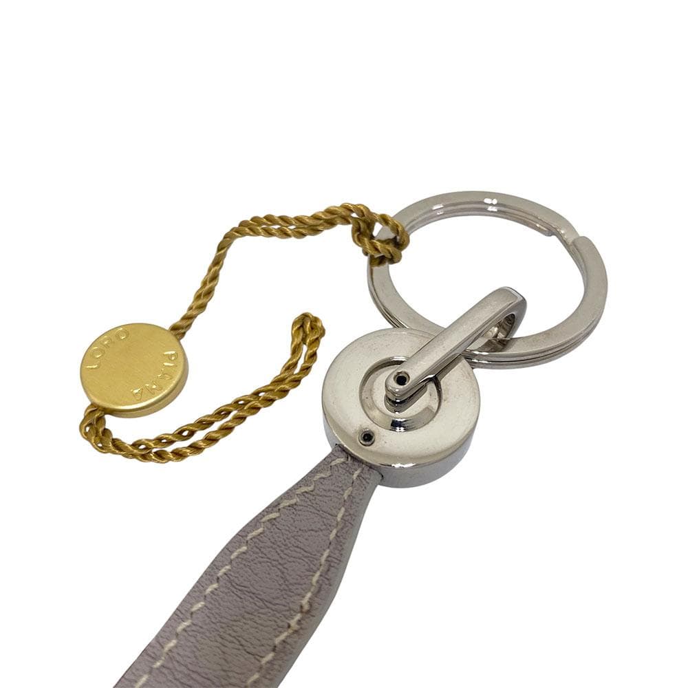 【貴重】 新品 Loro Piana ロロピアーナ チャーム キーリング 飛行機