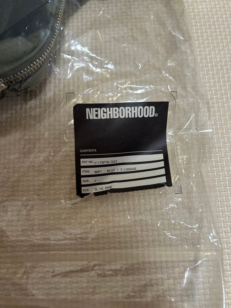NEIGHBORHOOD×PORTER ウエストバッグ オリーブ F