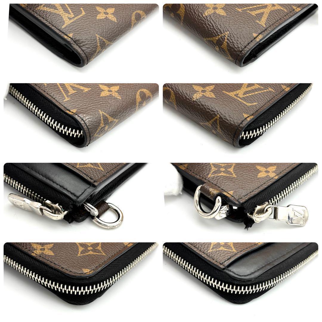 ☆美品☆IC搭載☆ルイヴィトン 長財布 ジッピードラゴンヌ モノグラムマカサー