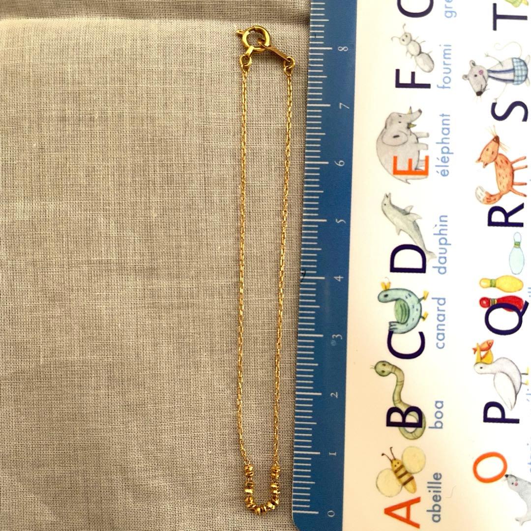 ete ブレスレット ゴールド チェーン K18