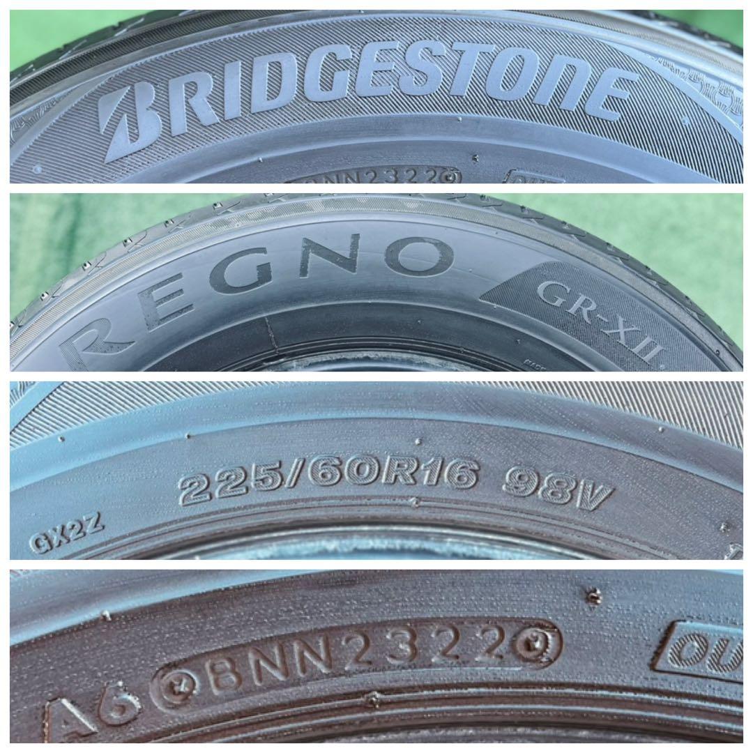 225/60 R16、BRIDGESTONE REGNO GRX-II、22年