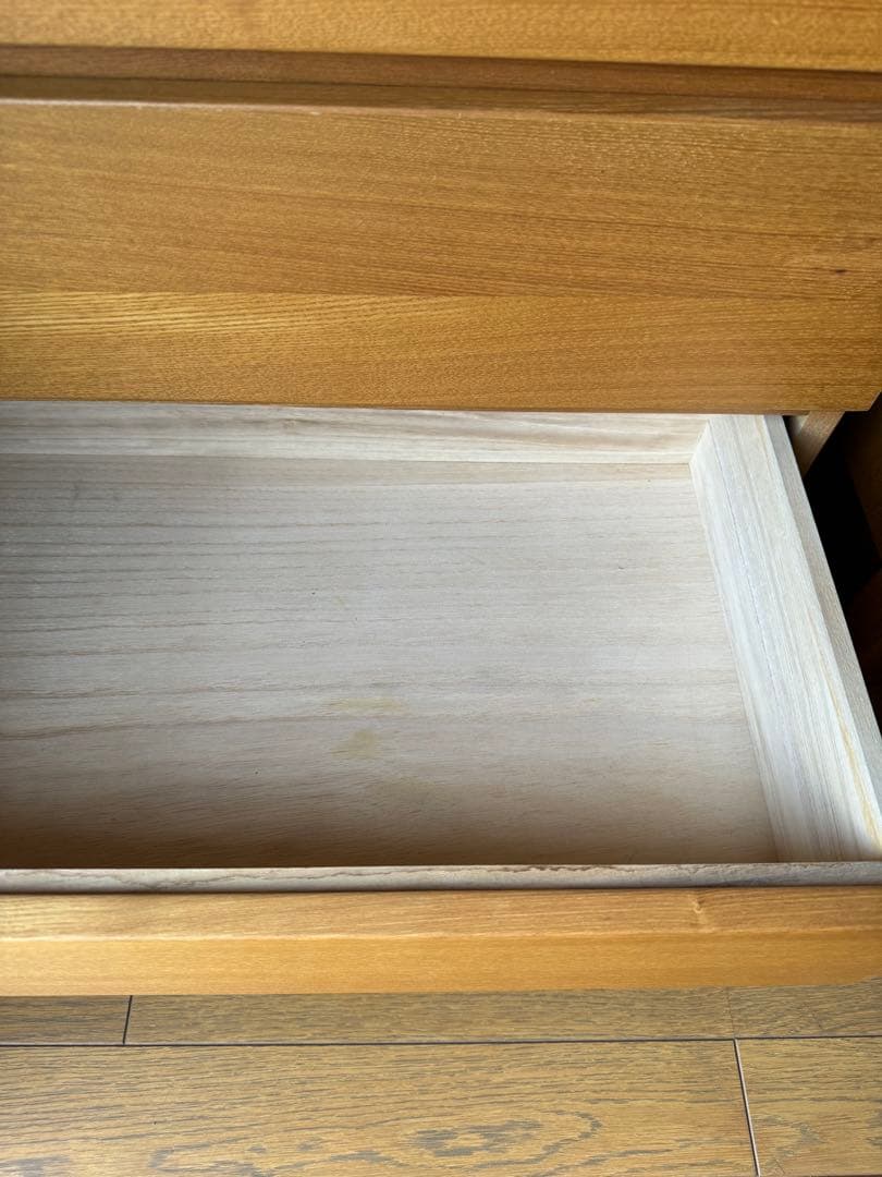 無印良品　木製4段チェスト　廃盤品