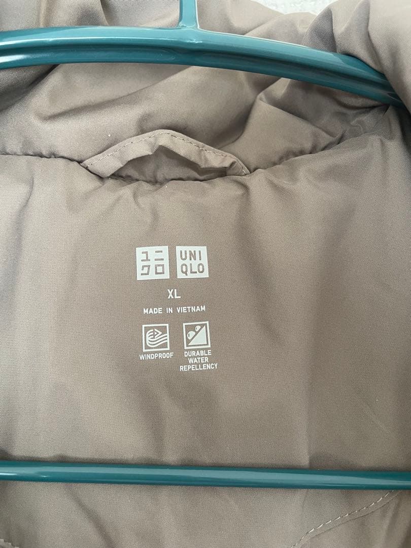 UNIQLO XL シームレスダウンショートコート レディースXL