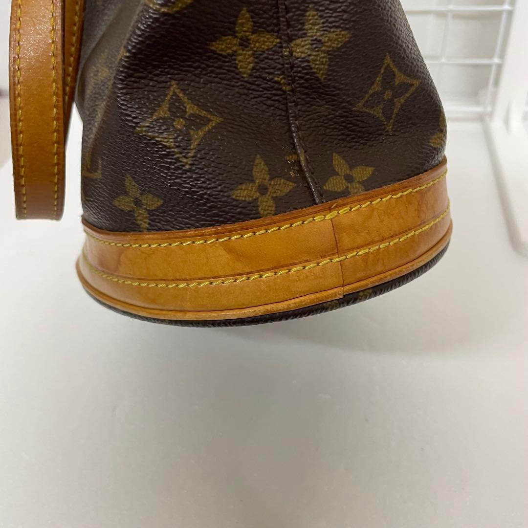 ルイヴィトン バケットPM トートバッグ モノグラム ブラウン ヴィンテージ