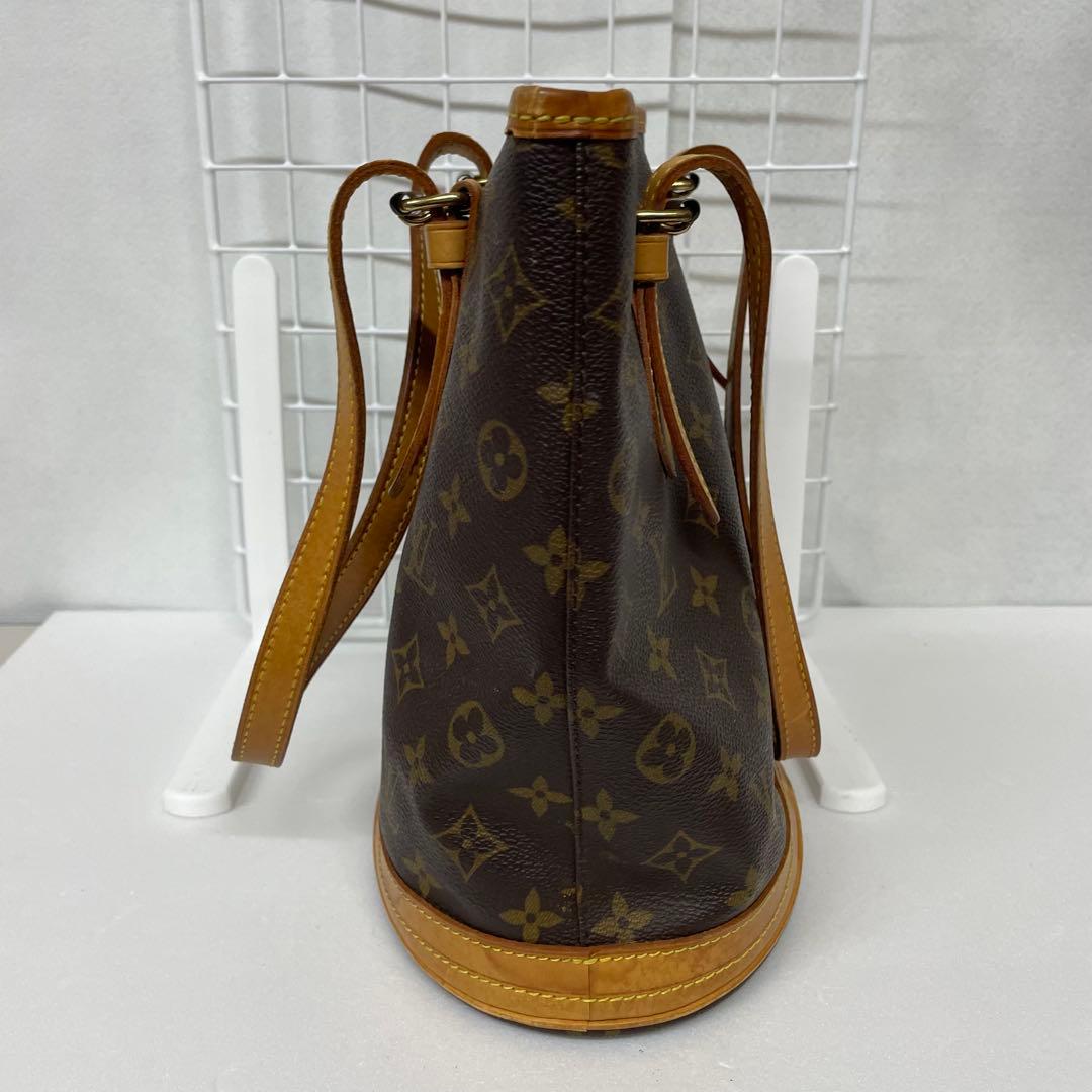 ルイヴィトン バケットPM トートバッグ モノグラム ブラウン ヴィンテージ