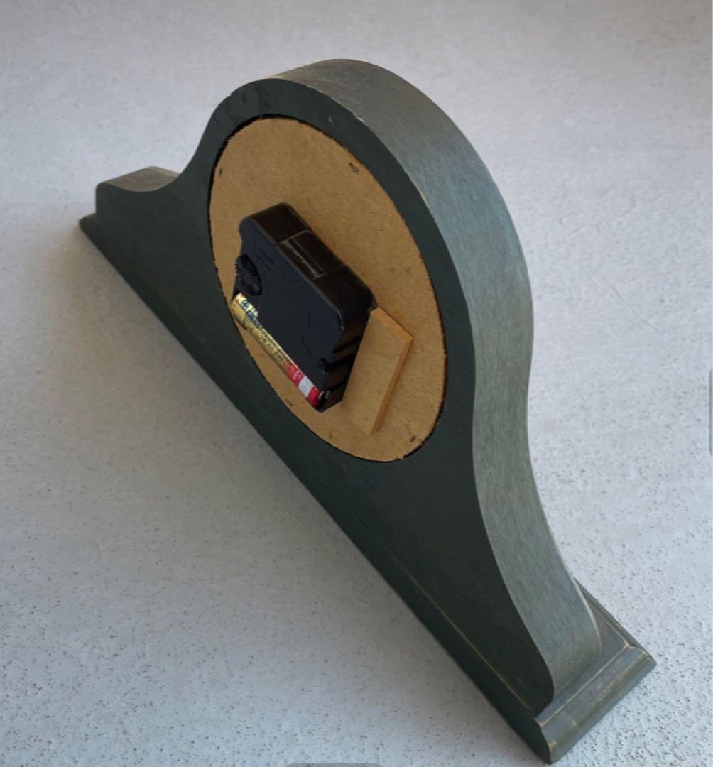 EddieBauer Wooden Mantel Clock 置き時計 レア