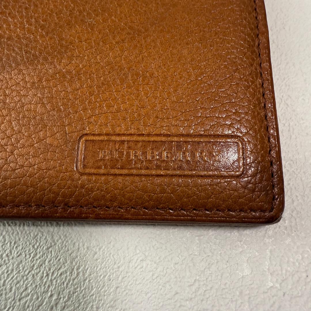 美品✨BURBERRY バーバリー 長財布 レザー ブラウン 内側ノバチェック