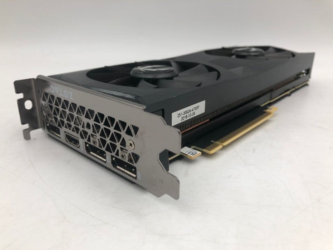 グラフィックボード・グラボ・ビデオカード ZOTAC GEFORCE RTX 2070 SUPER 8GB
