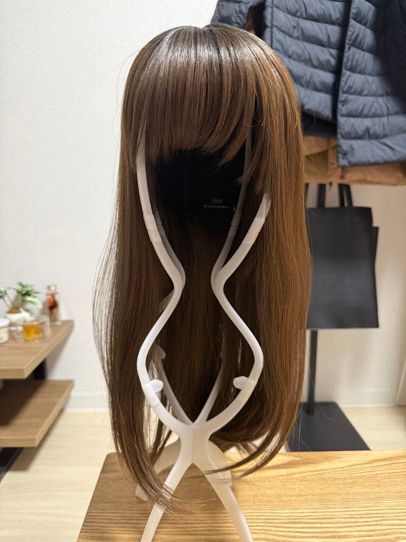 リネアストリア 天使のコフレ ミルキーモカブラウンプリン M フルウィッグ
