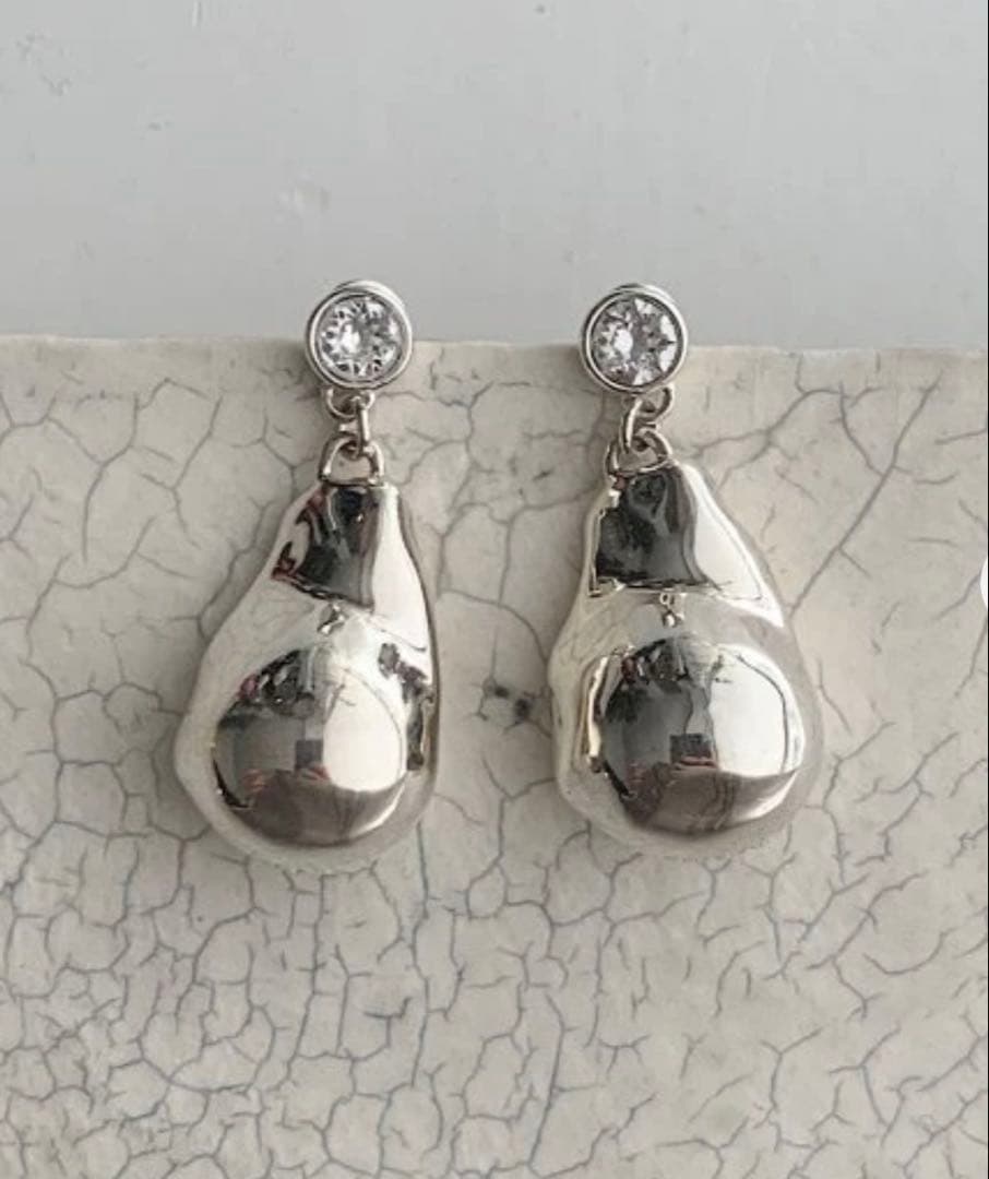 CHIEKO+チエコプラス baroque pierce † silver