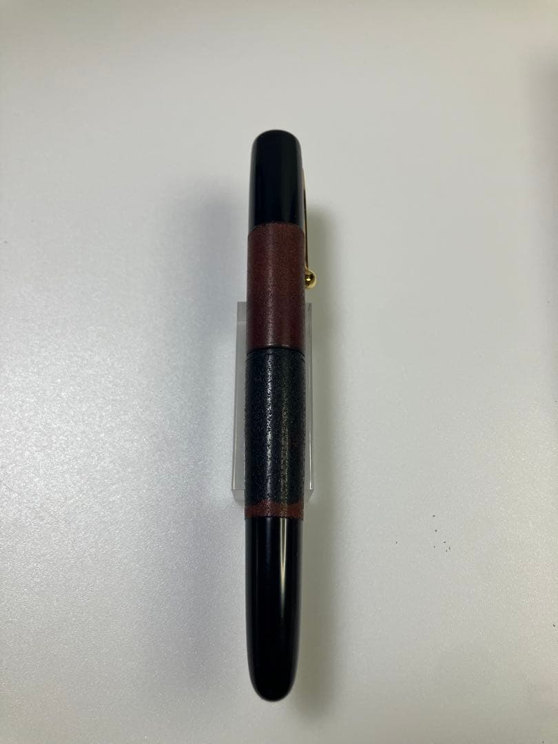 大橋堂　OHASIDO　乾漆塗仕上げ　赤富士　大型　B-nib　万年筆