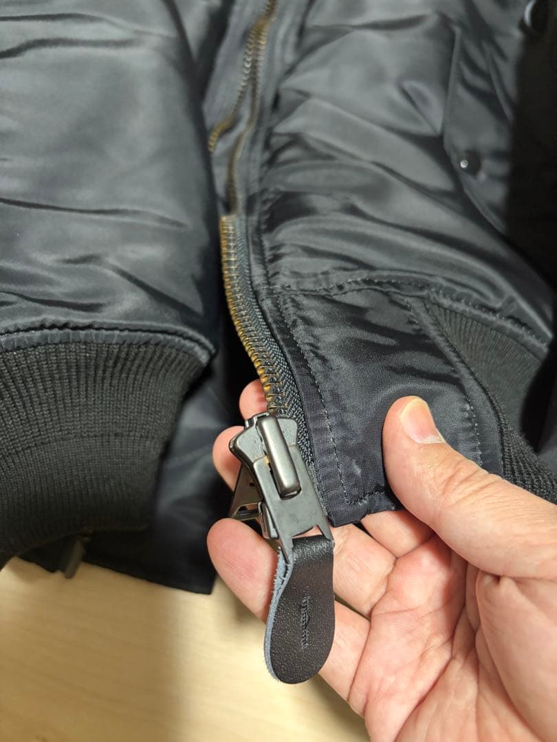 UNDERCOVER x FRAGMENT Ma-1ジャケット ブラックサイズ3