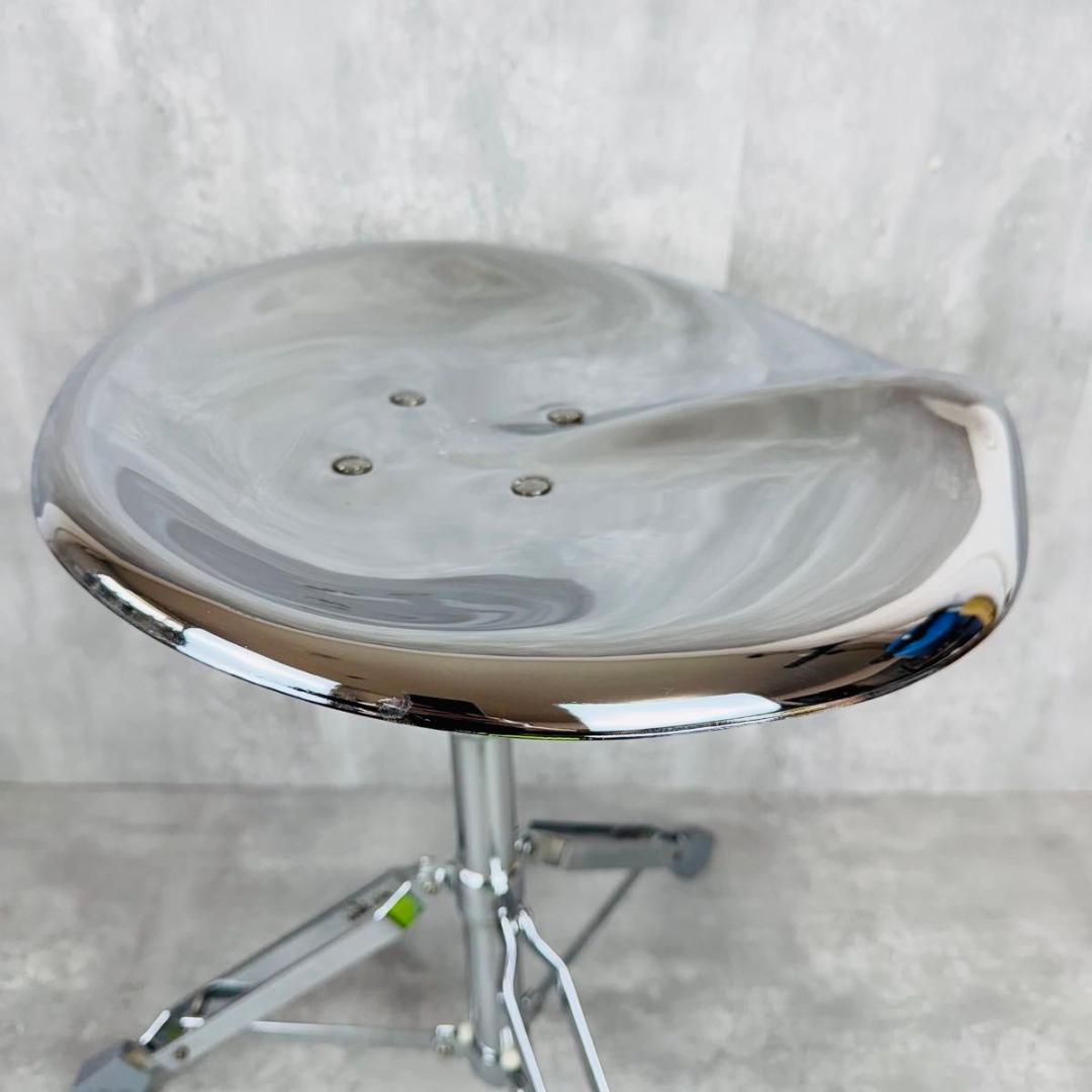 ダルトンDULTON BEAT STOOL ビートスツール シルバー イス