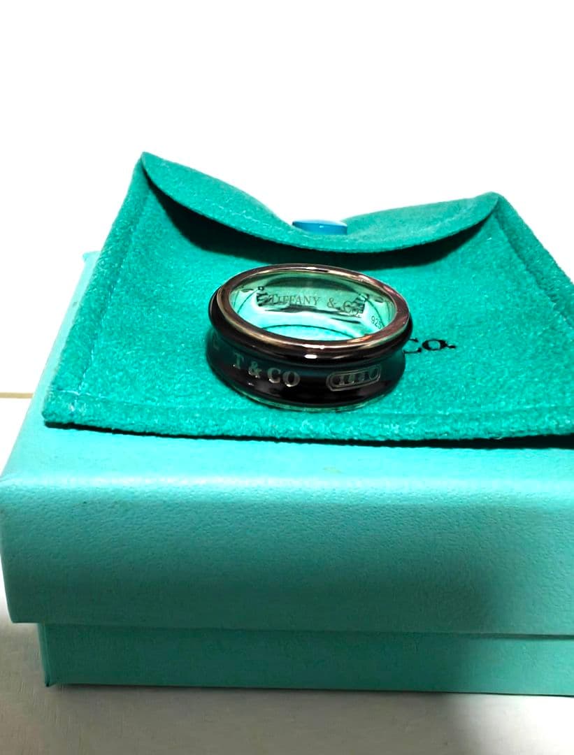 Tiffany & Co. ナローリング 20号 チタン 925