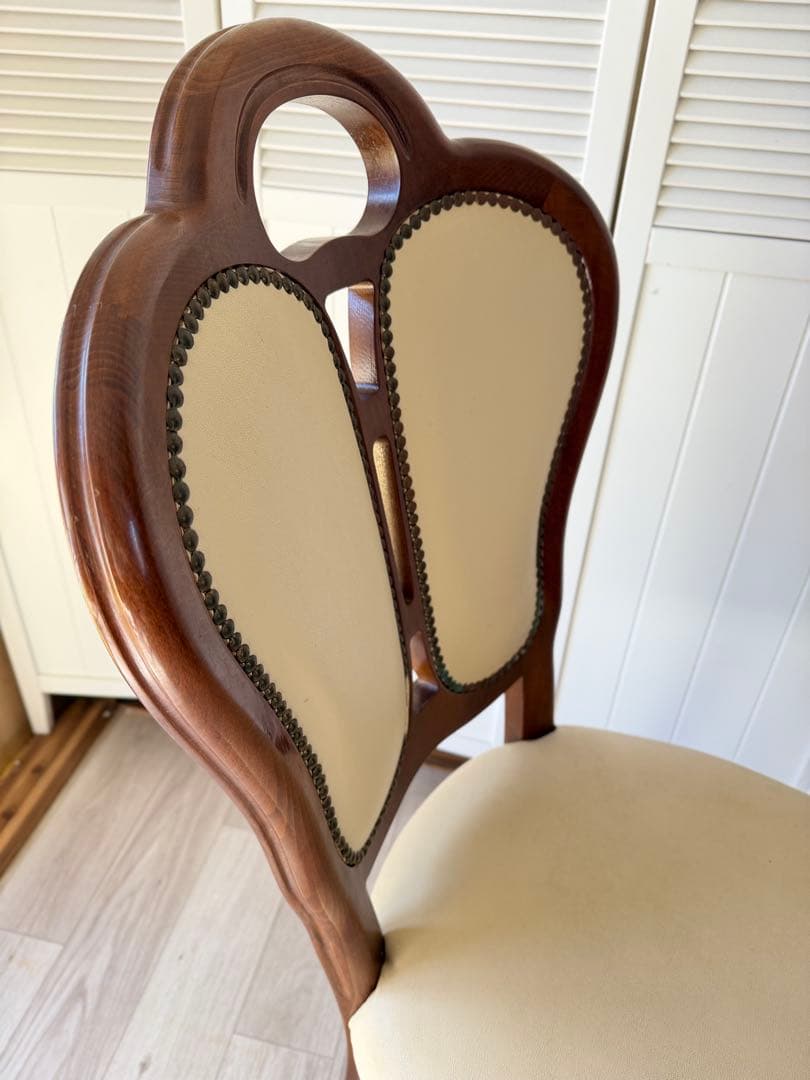 ④サルタレッリ ダイニングチェア 猫脚チェア 1脚　(4脚同時販売)