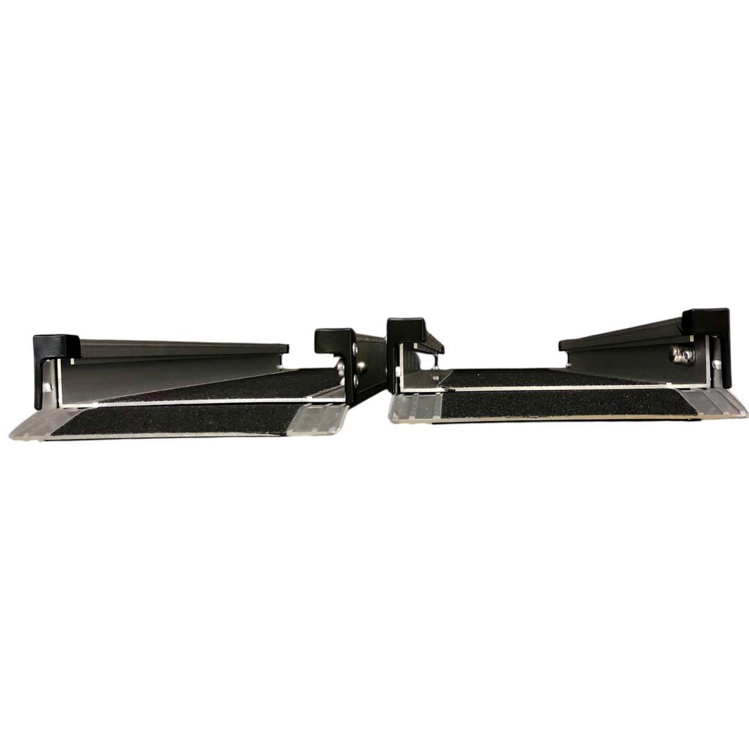 【開封済・未使用】gardhom車椅子用スロープ2本セット　使用高さ8～35cm