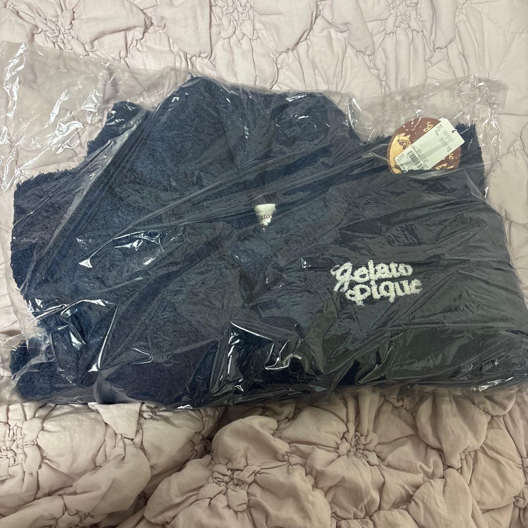 ジェラピケ【HOLIDAY】ジェラートスノーベアジャガードショールカーディガン