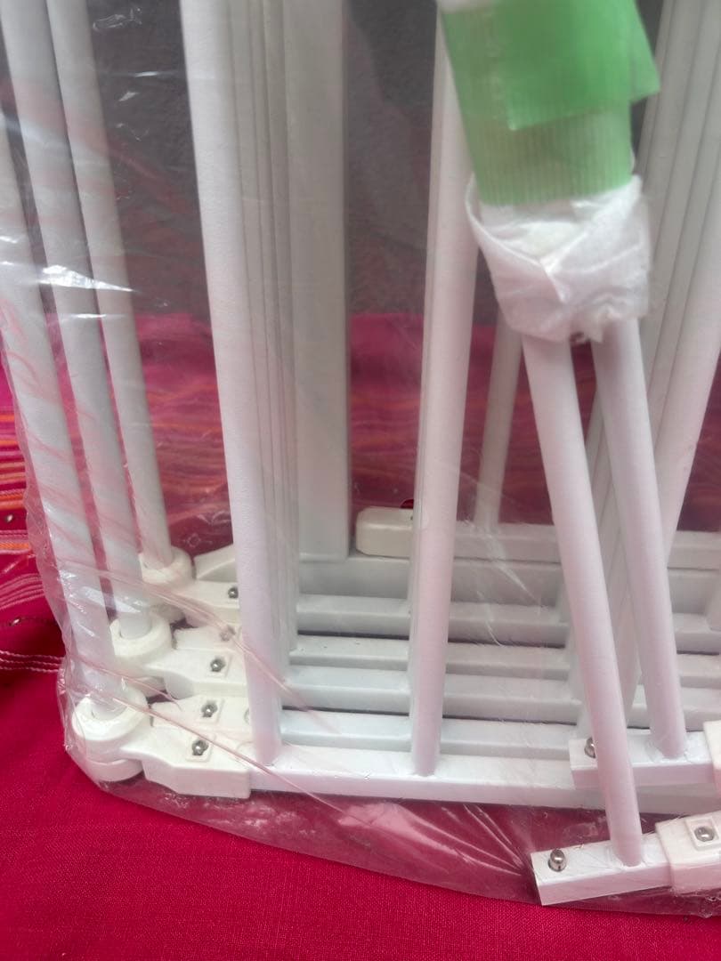 【美品】free stitch スタイリッシュドッグサークル ホワイト