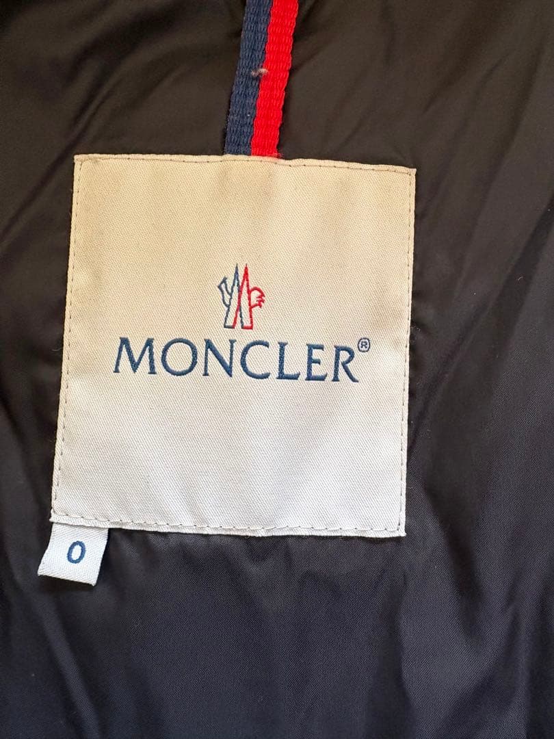 モンクレール　ダウン ファー　サイズ0 バーニーズ購入