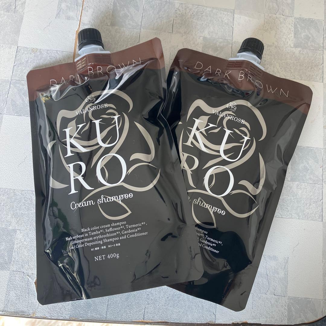 DARK BROWN カラシャンプー 400g 2個セット