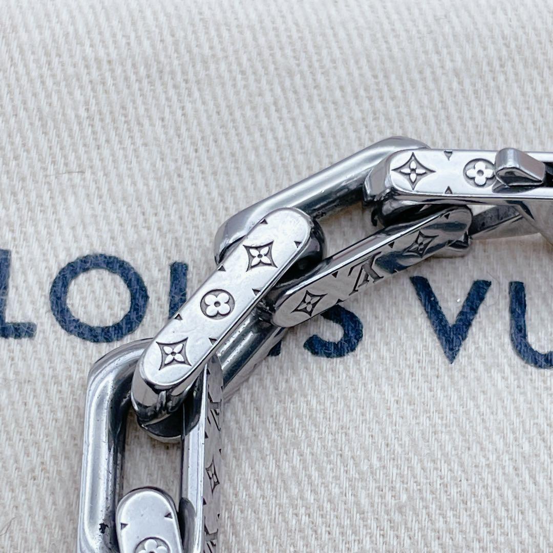 LOUIS VUITTON スクエア　チェーン　ブレスレット　コリエ