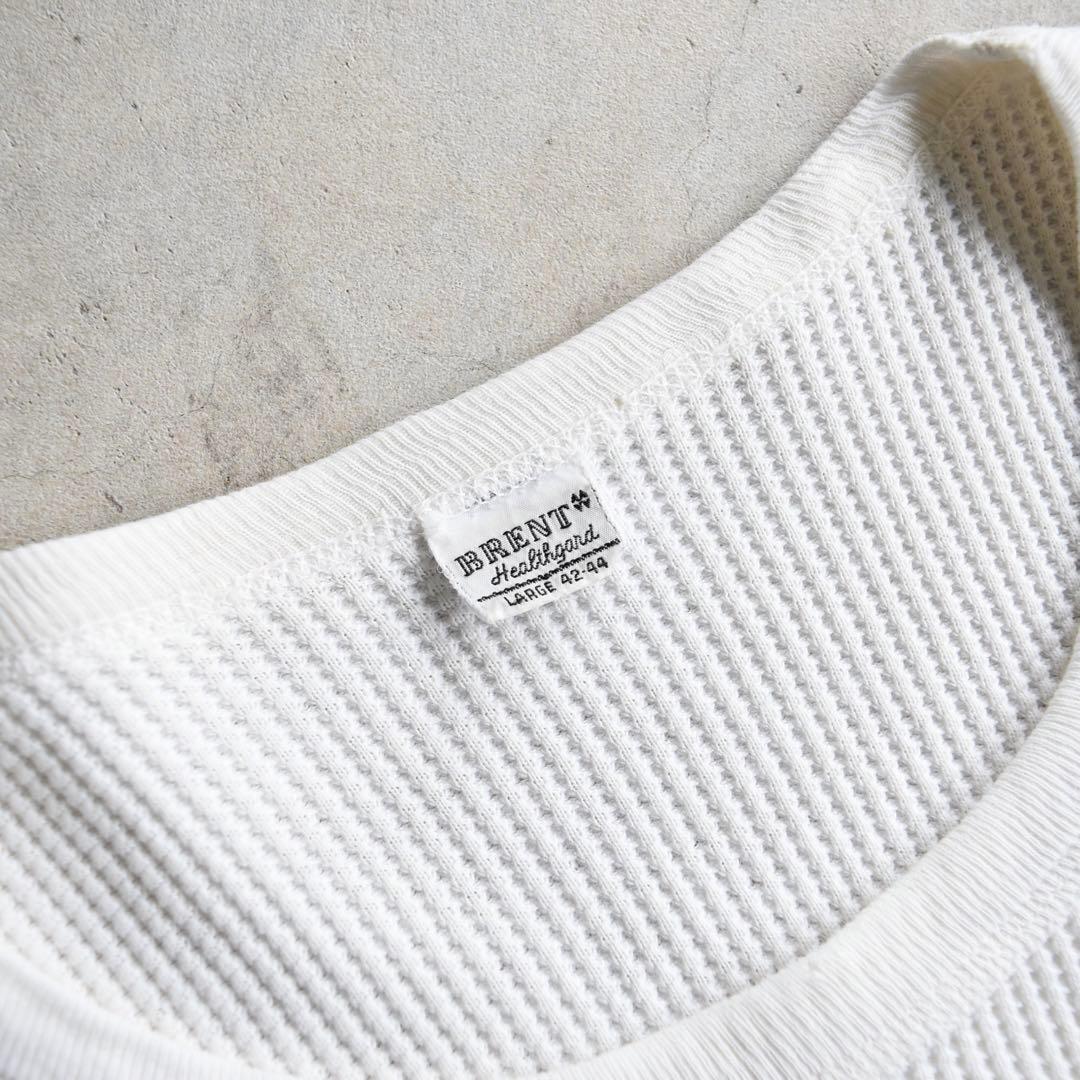 50s60s BRENTブレント サーマル長袖Tシャツ L USA ヴィンテージ