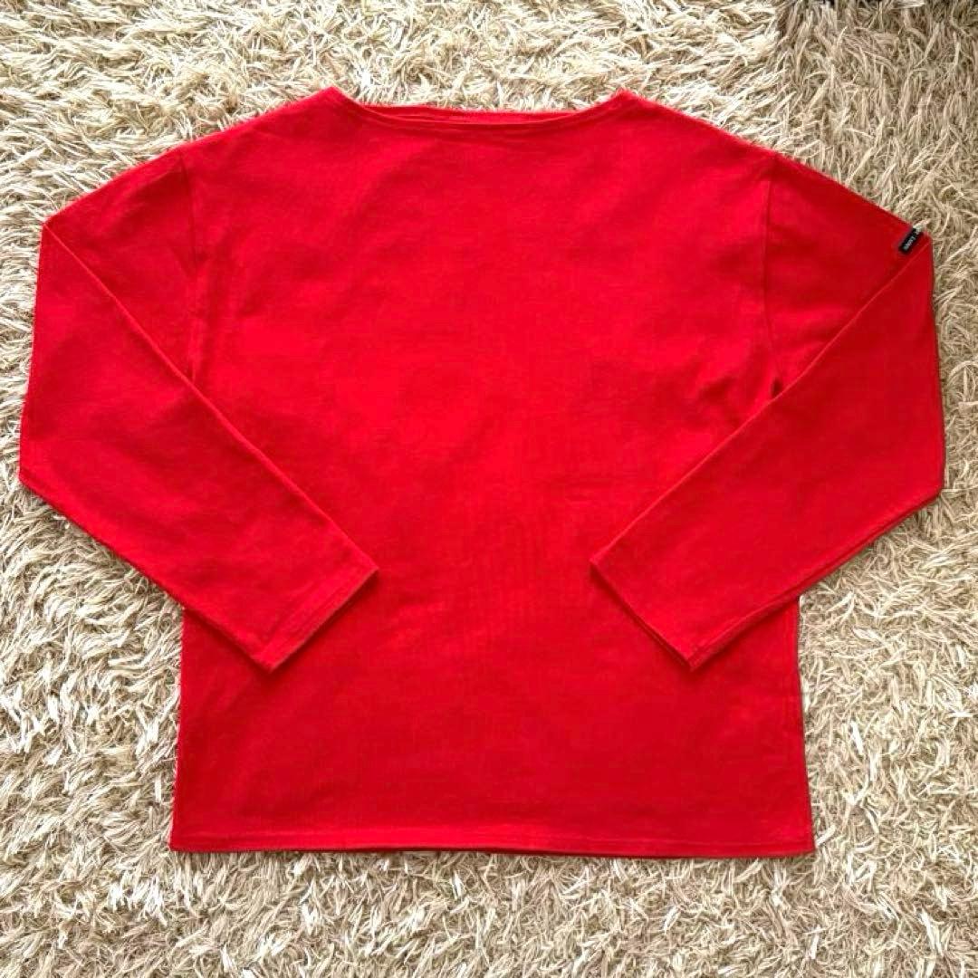 美品 SAINT JAMES セントジェームス ウェッソン レッド t6