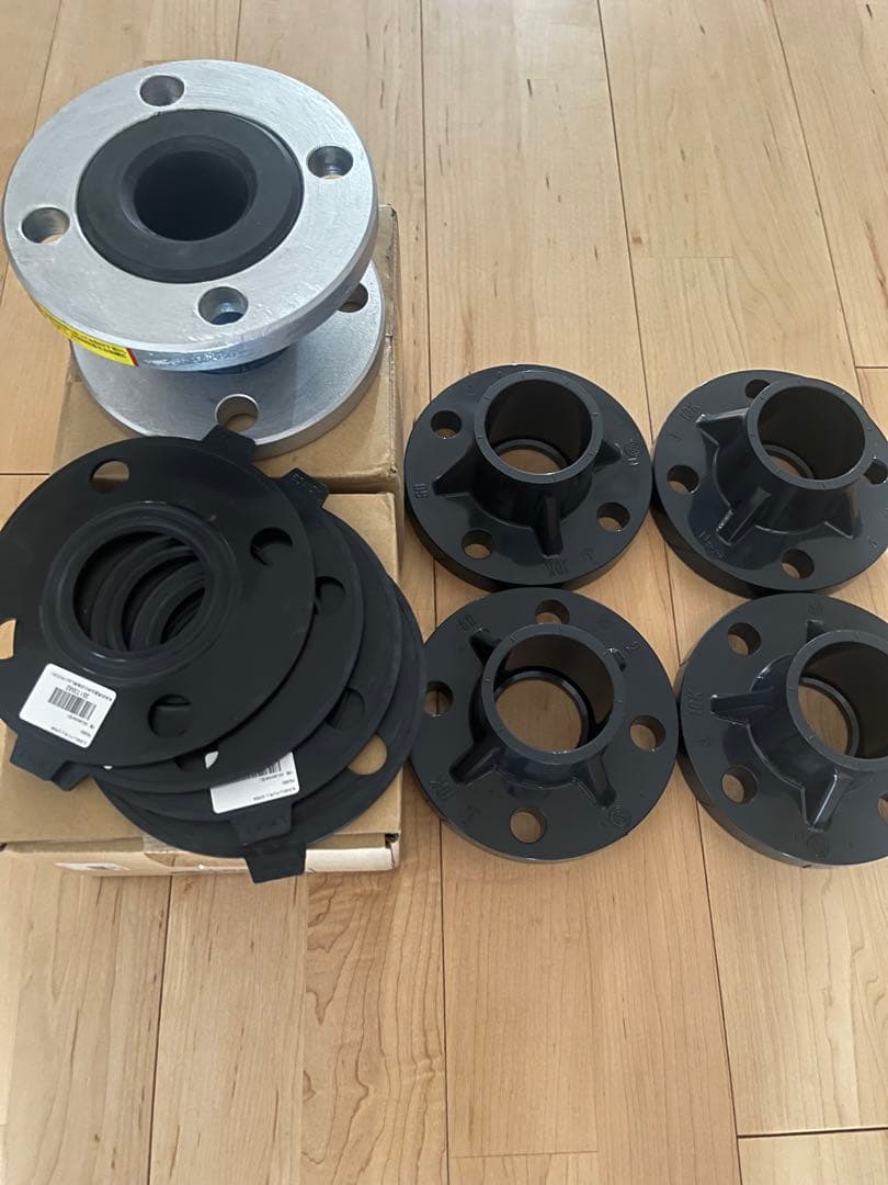 TOZEN ゴム製フレキシブル継手 球形高耐久型 タフボーイ 50A 他