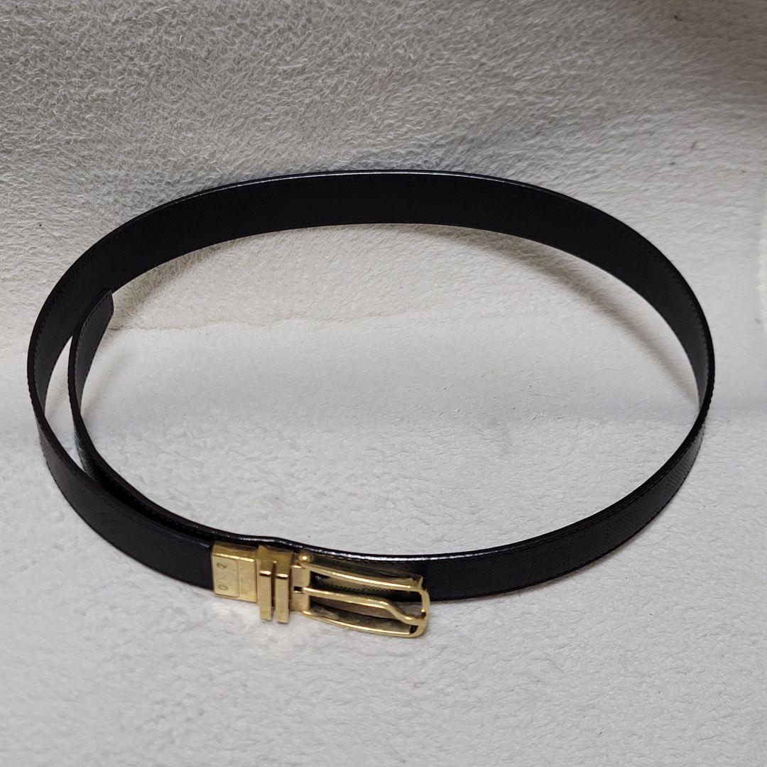 LOUIS VUITTON ヴィトン サンチュールボストン ダミエ ゴールド